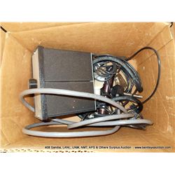 BOX: MISCELLANEOUS ELECTRONICS, SWITCH, CABLE (print sequence:) 59057