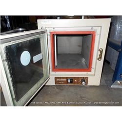 NATIONAL 5831 VACUUM OVEN (print sequence:) 59072