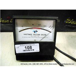 HASTINGS VACCUM GAGE