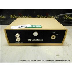 UNI-PHASE CONTROL BOX