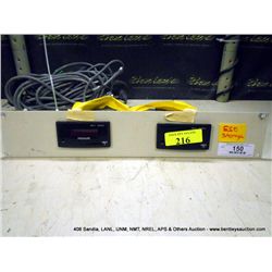 MKS PDR-D PRESSURE GAGE (print sequence:) I-216