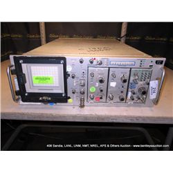 TEKTRONIX R7103 OSCILLOSCOPE WITH 7A19, 7A29, 7B15 (print sequence:) I-161