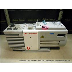 EDWARDS RV8 VACUUM PUMP (print sequence:) 59641
