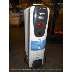 DELONGHI OIL FILLED RADIANT HEATER (print sequence:) 59669