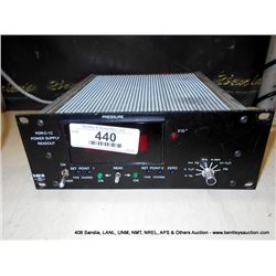 MKS PDR-C-1C POWER READOUT (print sequence:) I-182