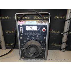 GENERAL RADIO COMPANY AUTOTRANSFORMER (print sequence:) 59517