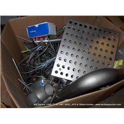BOX: ASSORTED LAB STAINLESS FITTINGS & LINES