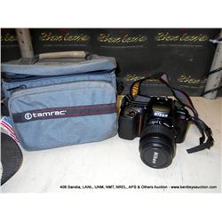 NIKON 35MM FILM CAMERA SLR N50 (print sequence:) 3013