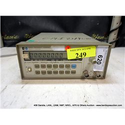 HP 5285A FREQUENCY COUNTER OPT 004 (print sequence:) I-249