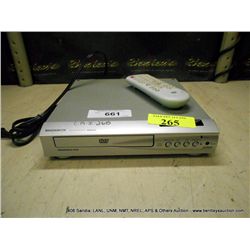 MAGNAVOX DVD/CD PLAYER (print sequence:) I-265