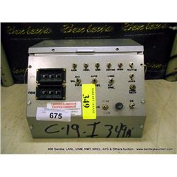 METER C CONTROL (print sequence:) I-349