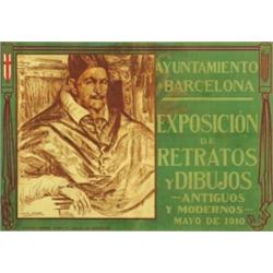 BARCELONA, EXPOSICION DE RETRATOS Y DIBUJOS....