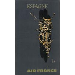 ESPAGNE, AIR FRANCE....