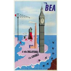 BEA, A TODA INGLATERRA VIA LONDRES....