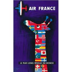 AIR FRANCE, LE PLUS LONG RESEAU DU MONDE....