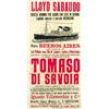 Image 1 : LLOYD'S SABAUDO PARA BUENOS AIRES. TOMASO DI SAVOIA....