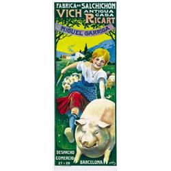VICH. FABRICA DE SALCHICHON ANTIGUA CASA RICART....