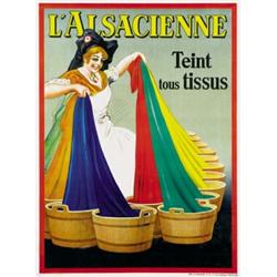 L'ALSACIENNE, TEINT TOUS TISSUS....