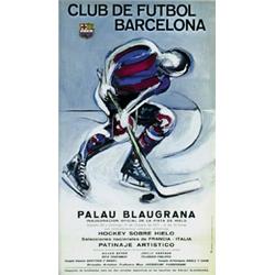 PALAU BLAUGRANA. INAUGURACION DE LA PISTA DE HIELO....