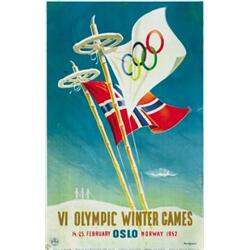 VI OLYMPIC WINTER GAMES OSLO....