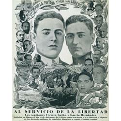 AL SERVICIO DE LA LIBERTAD, CAPITANES F. GALAN Y GARCIA HERNANDEZ....