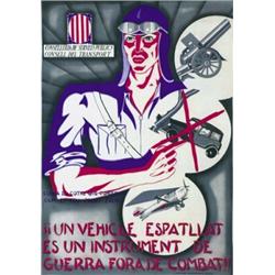 UN VEHICLE ESPATLLAT ES UN INSTRUMENT DE GUERRA FORA DE COMBAT....