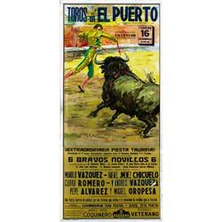 TOROS EN EL PUERTO....