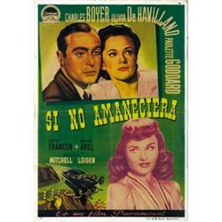 SI NO AMANECIERA....