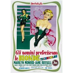 GLI UOMINI PREFERISCONO LE BIONDE (LOS CABALLEROS LAS PREFIEREN RUBIAS)....