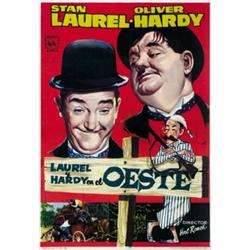 LAUREL Y HARDY EN EL OESTE....