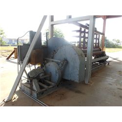 BERTSCH 12' PLATE BENDING ROLL MODEL 9, S/N 395-02, 3/8" CAP