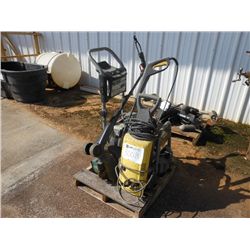 (1) PALLET 2 PRESSURE WASHERS, ELECTRIC EDGER