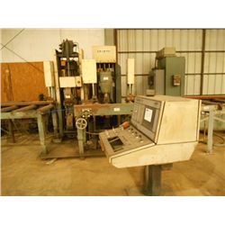 W.A. WHITNEY EASTERLINE MODEL 792A CNC BEAMLINE 12" MAX BEAM SIZE, (3) 100 TON PUNCHES MODEL 793-421