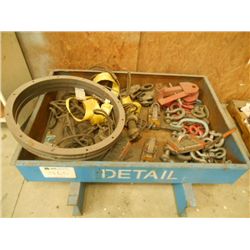 METAL BIN MISC STEEL SHACKLES, CHOKERS
