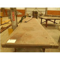 STEEL WORK TABLE W/VISE