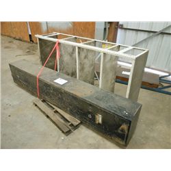 (1) LOT OF 2 METAL CABINETS