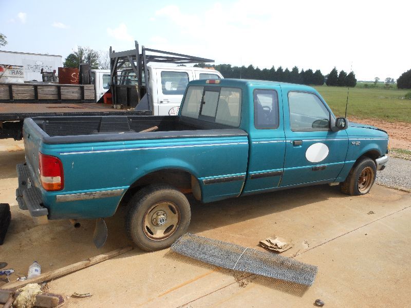 1993 FORD RANGER XLT EXTENDED CAB TRUCK, S/N 1FTCR14X6PTA02117, 6 CYL ...