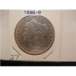 1896 O Morgan Dollar