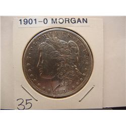 1901  O Morgan Dollar