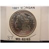 Image 1 : 1921 Morgan Dollar