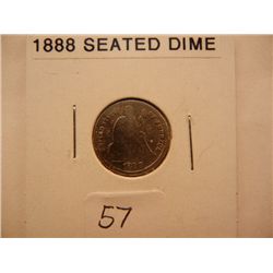 1888 Seated Liberty Dime