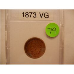 1873 Indian Head Cent