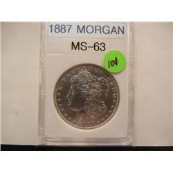 1887  Morgan Dollar