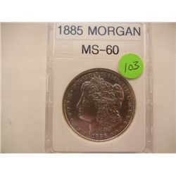 1885  Morgan Dollar