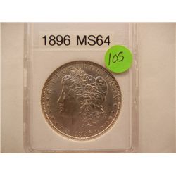 1896  Morgan Dollar