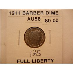 1911 Barber Dime