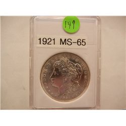 1921  Morgan Dollar