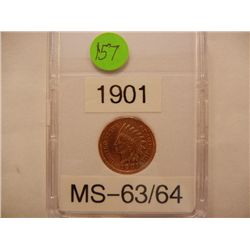 1901 Indian Head Cent