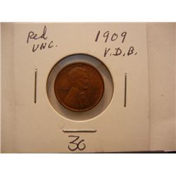1909 VDB Lincoln Wheat Cent