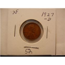 1927 D Lincoln Wheat Cent